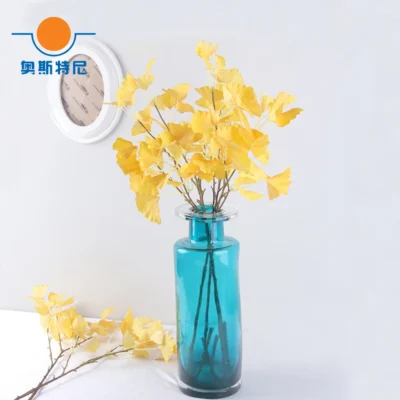 10pcs artificial ginkgo leaf branch&artificial Folium Ginkgo branch