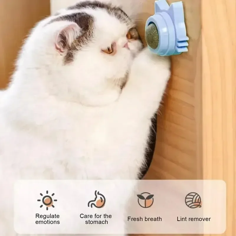 Catnip Ball Cat Toys Self-hi Cat Pet Products To Relieve Boredom and Bite-resistant Kittens Kittens Grind Their Teeth Toy - Image 2