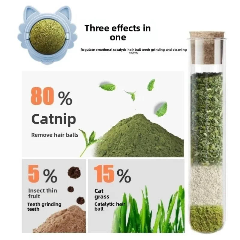 Catnip Ball Cat Toys Self-hi Cat Pet Products To Relieve Boredom and Bite-resistant Kittens Kittens Grind Their Teeth Toy - Image 3