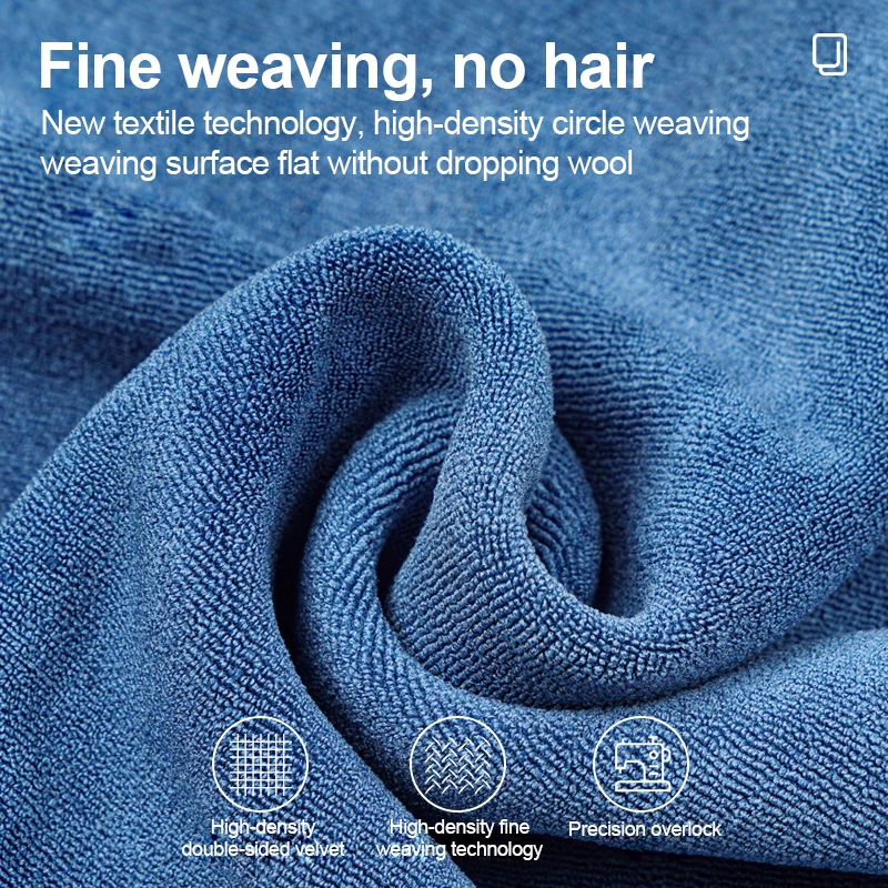 Thick Double Layer Microfiber Car Cleaning Towel Super Soft High Absorbent Drying Cloth Reusable Rag for Auto Body Daily Cleaning and Maintenance - Image 5