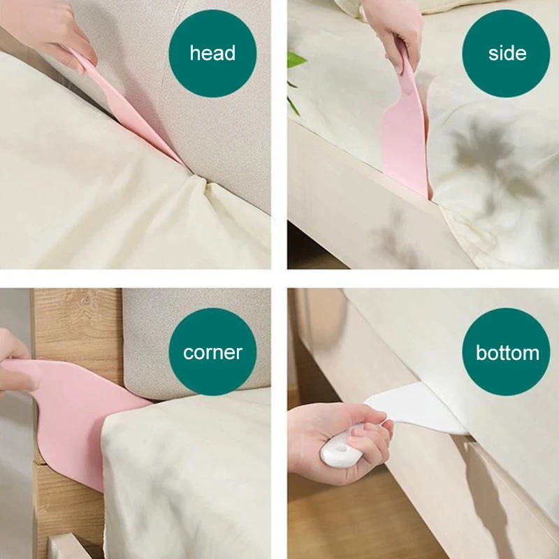 Bed Sheet Tucker Tool Tucking Paddle for Bed Making Easier Plastic Durable Sheet Change Helper Bed Skirt Replacement Assistants - Image 5